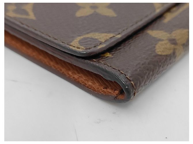Portafoglio Louis Vuitton Porte Yen monogram canvas Long - vista 6
