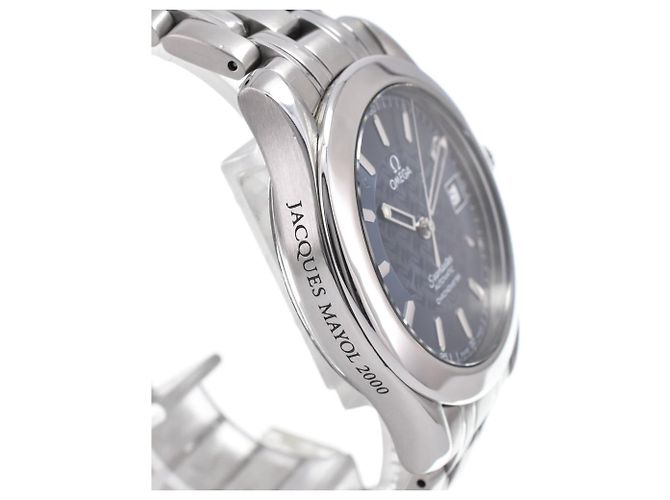 Omega Seamaster Jacques Mayol 120M Chronometer Automatic Stainless Steel 36 - vista 4