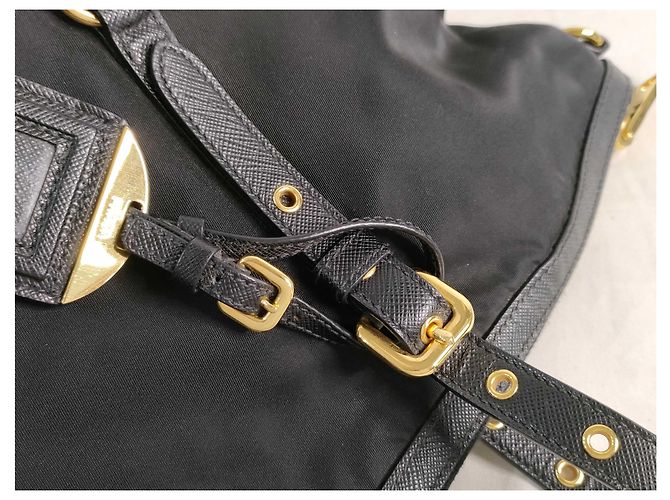Prada cabas tessuto Nylon Medium - vista 7