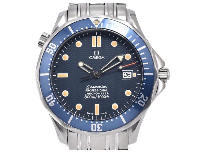 Omega Seamaster Professional Diver 300M Chronometer Automatic Stainless Steel 36 - vista 4