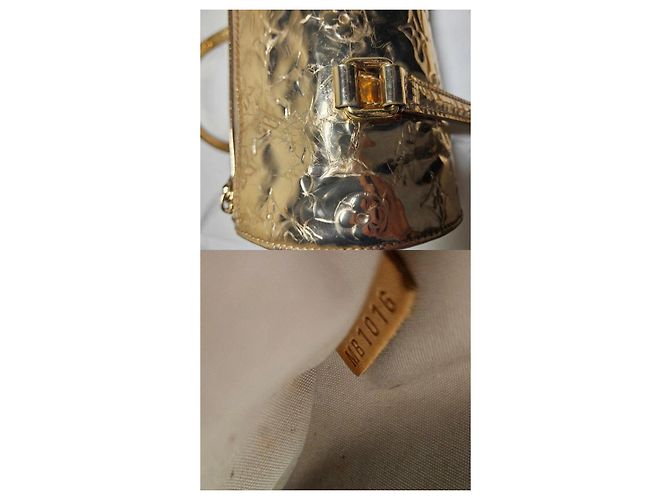 Louis Vuitton Papillon Mirror Gold Handtasche - Ansicht 13