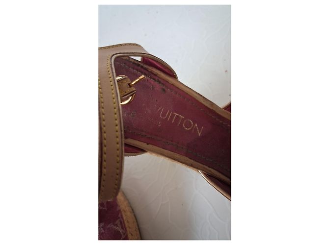 Louis Vuitton Monogram Canvas Keilabsatz-Espadrilles - Ansicht 4