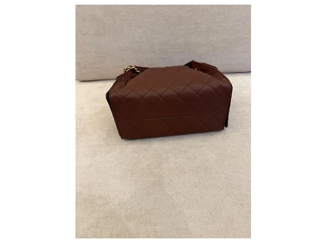 Borsa Chanel 25 Bordeaux pelle caviar - vista 9