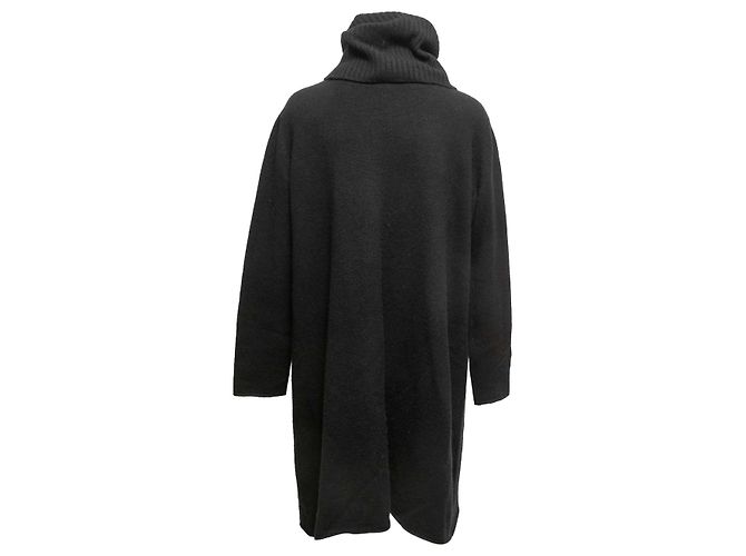 The Row Kaschmir-Rollkragenkleid Schwarz Größe US M - Ansicht 3
