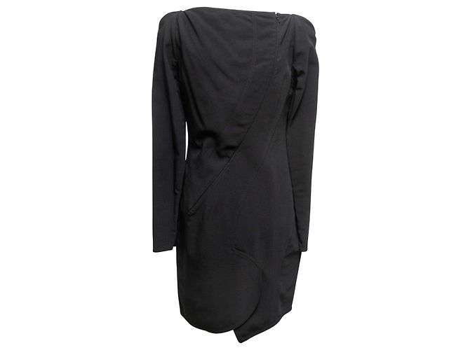 Abito Givenchy a maniche lunghe nero Taglia FR 40 - vista 3