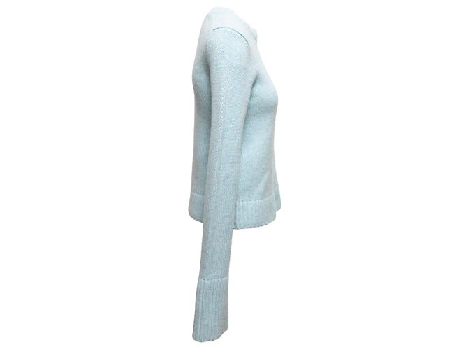 Pull en cachemire Khaite bleu clair taille US S - vue 3