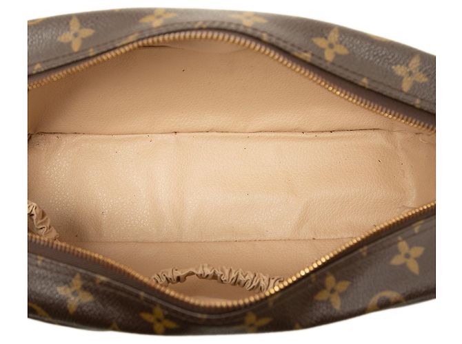 Borsa a pochette Louis Vuitton Monogram Trousse Toilette 28 Marrone - vista 4