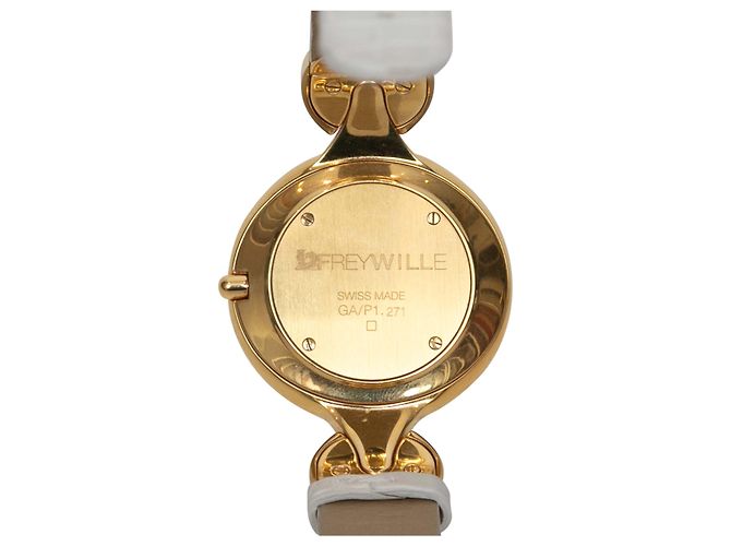 Frey Wille Uhr, 24K vergoldet & multicolor - Ansicht 3