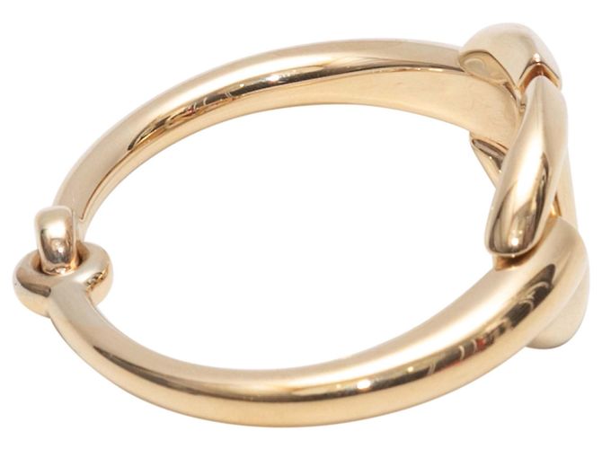 Valentino Garavani Bangles Valentino con logo in metallo color oro - vista 2