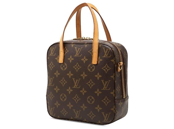 Borsa Satchel Louis Vuitton Monogram Spontini Marrone - vista 2
