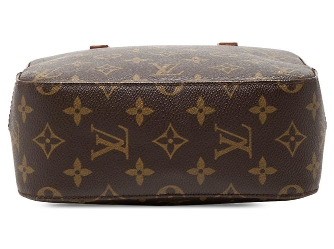 Borsa Satchel Louis Vuitton Monogram Spontini Marrone - vista 3