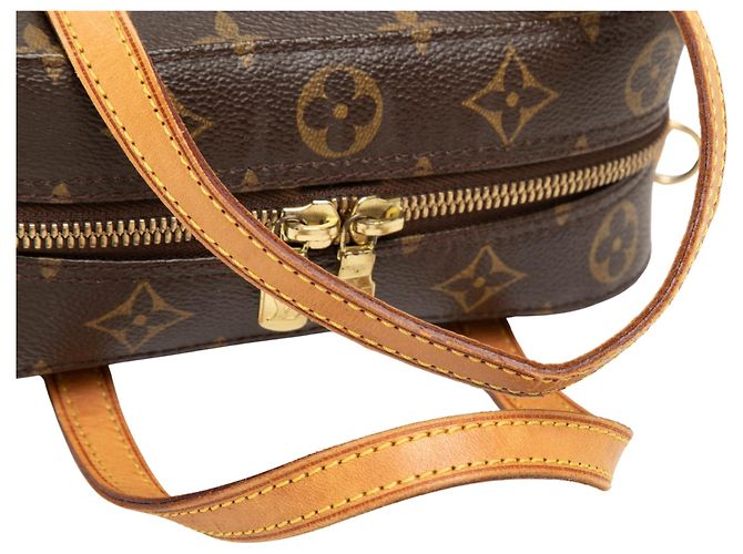 Borsa Satchel Louis Vuitton Monogram Spontini Marrone - vista 7