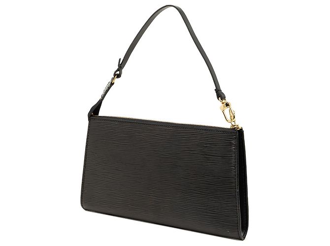 Borsa a tracolla Louis Vuitton Epi Pochette Accessoires Nera - vista 2