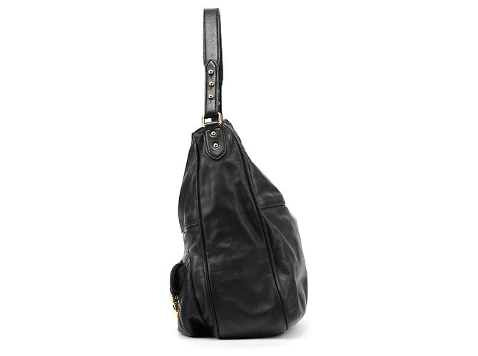 Marc Jacobs Borsa a tracolla Blake multi-tasche in pelle nera - vista 2