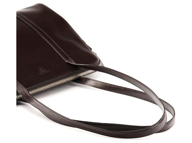 Prada Borsa Tote Sport Spazzolato Marrone Scuro 1995 - vista 12