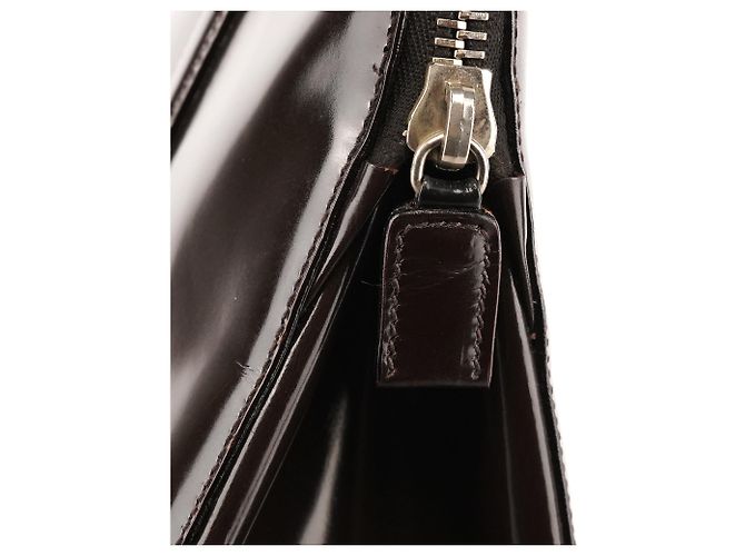 Prada Borsa Tote Sport Spazzolato Marrone Scuro 1995 - vista 7