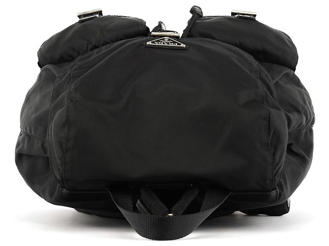 Prada B2811F Black Tessuto Vela Nylon Backpack - view 4
