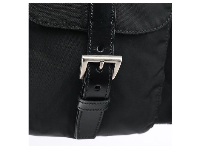 Prada B2811F Black Tessuto Vela Nylon Backpack - view 7
