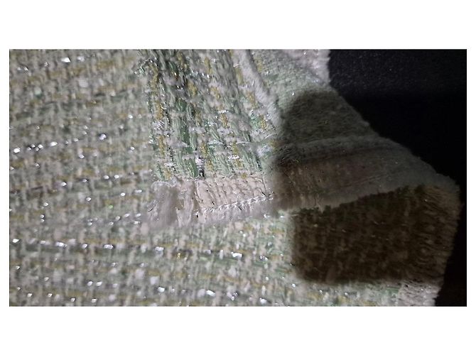 Maje Abito in tweed verde chiaro - vista 11