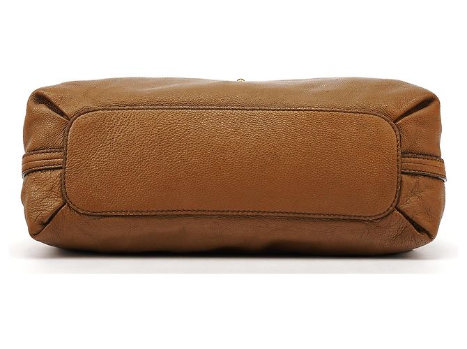 Chloé Borsa 2-Way Elsie in pelle marrone chiaro - vista 5