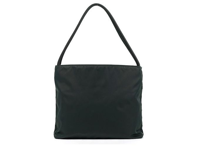 Prada B6242 Borsa Tote Tessuto City Nylon Verde Scuro - vista 3