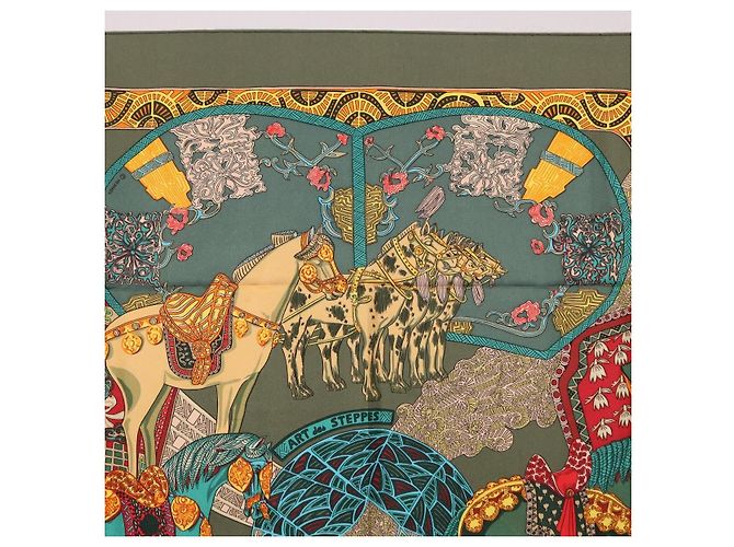 Hermès Hermes Carré 90 Silk multicolor - view 3