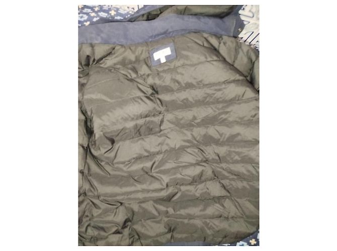 Giacca Armani Jeans Blu con Cappuccio - vista 10