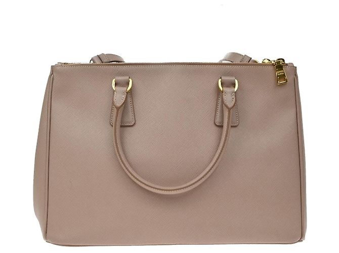 Prada Double Zip Lux Piel Saffiano Medium - vista 2