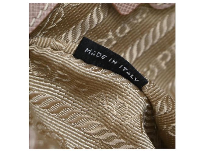 Prada Double Zip Lux Piel Saffiano Medium - vista 6
