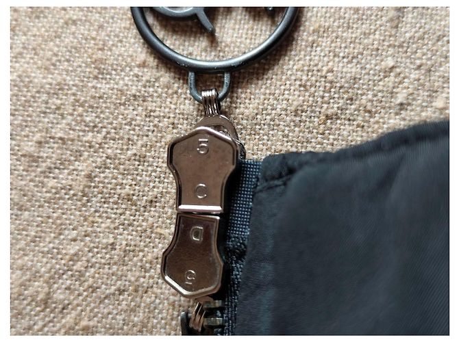 Christian Dior Giacca Nera in Cotone e Lycra con Pelliccia Sintetica - vista 13