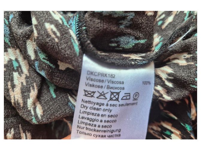 Gerard Darel Bluse abstraktes Muster Viskose - Größe 42 - Ansicht 6