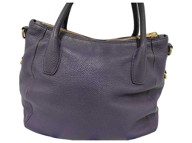 Prada Vitello Daino Convertible Tote Vitello Daino Medium - vista 2