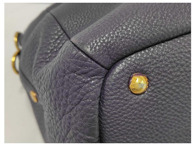 Prada Vitello Daino Convertible Tote Vitello Daino Medium - vista 4
