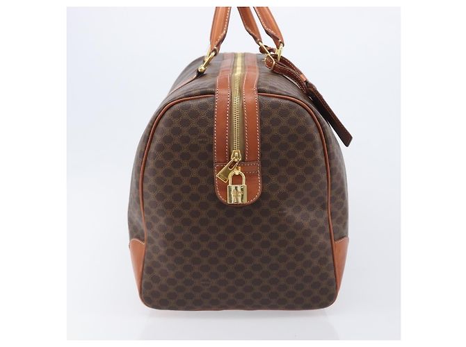 Céline Celine Vintage Duffle Macadam Coated Canvas Large - vue 4