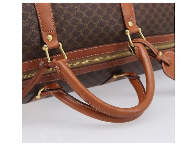 Céline Celine Vintage Duffle Macadam Coated Canvas Large - vue 7
