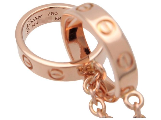Cartier Love Interlocking 18K Rose Gold - vista 4