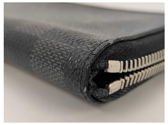 Louis Vuitton Zippy wallet vertical Damier Graphite 20 cm - view 4