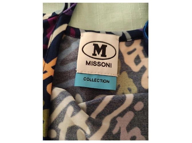 Missoni ärmelloses Kleid mit Graffiti-Print - Ansicht 2