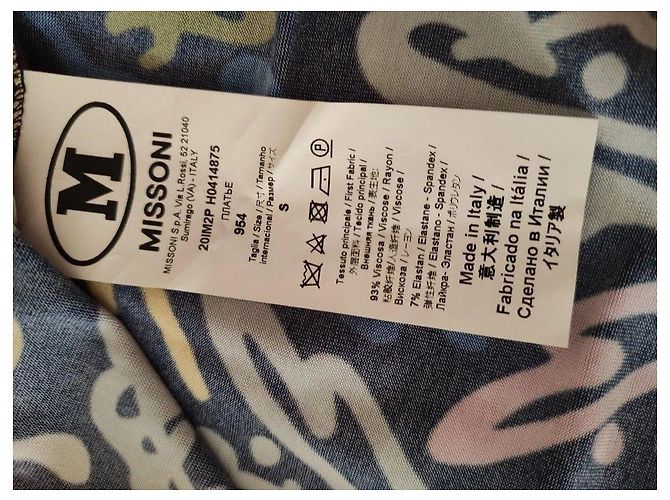 Missoni ärmelloses Kleid mit Graffiti-Print - Ansicht 3