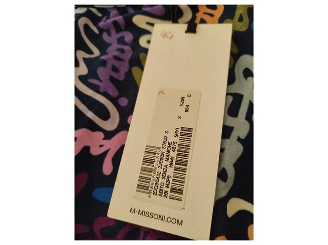 Missoni ärmelloses Kleid mit Graffiti-Print - Ansicht 6