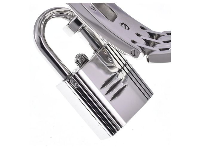 Hermès Hermes Kelly Quartz Stainless Steel with Diamond Bezel 16 - Ansicht 6