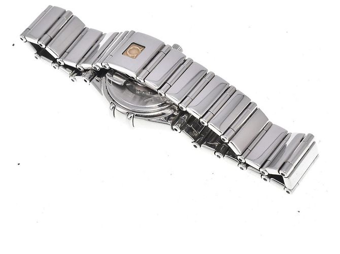 Omega Constellation Quartz Stainless Steel com bisel e marcadores de diamante 22 - vista 2