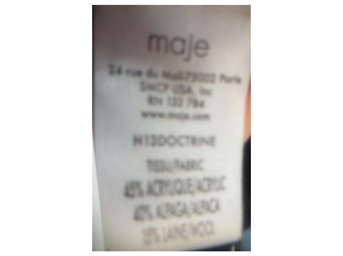 Maje Strick-Cardigan mit Kapuze und Reißverschluss - Ansicht 9