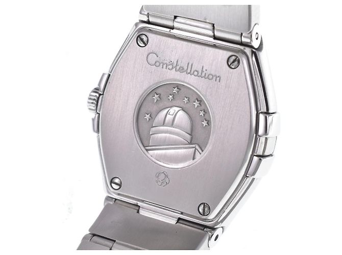Omega Constellation Quartz Stainless Steel com bisel e marcadores de diamante 25 - vista 6