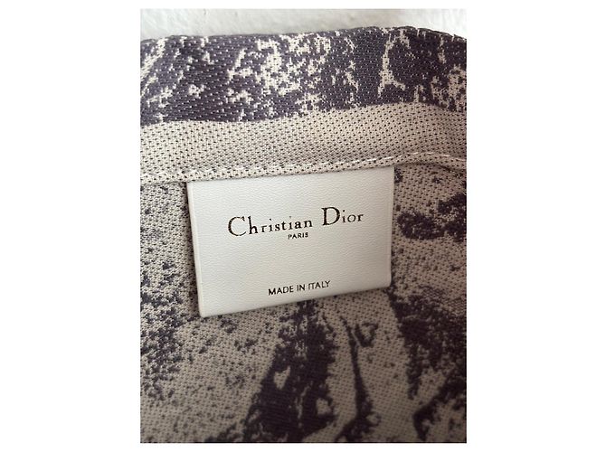 Borsa Tote Christian Dior Toile de Jouy - vista 3