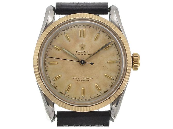 Rolex Oyster Perpetual Navy Automatic Yellow Gold - view 4