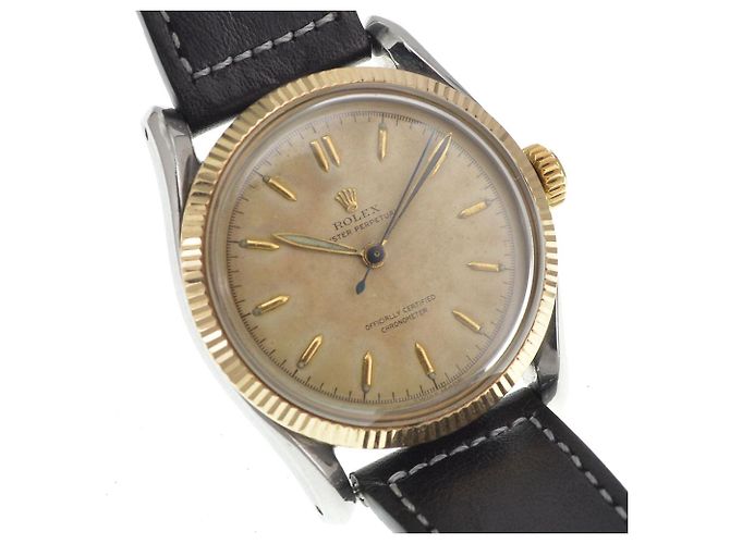 Rolex Oyster Perpetual Navy Automatic Yellow Gold - view 6