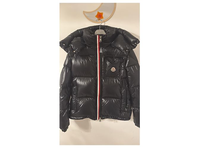Moncler Shiny Black Down Jacket - view 3