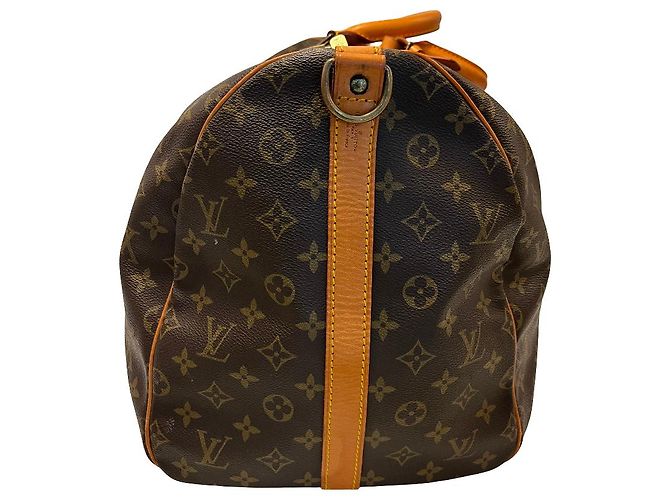 Louis Vuitton Keepall Bandouliere Monogram Canvas 55 - vista 4