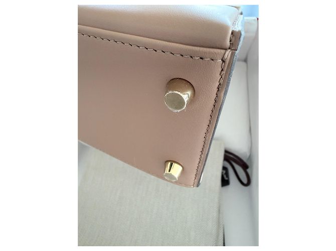 Hermès Kelly 25 Sellier Limited Padded Chai Gold - vista 11